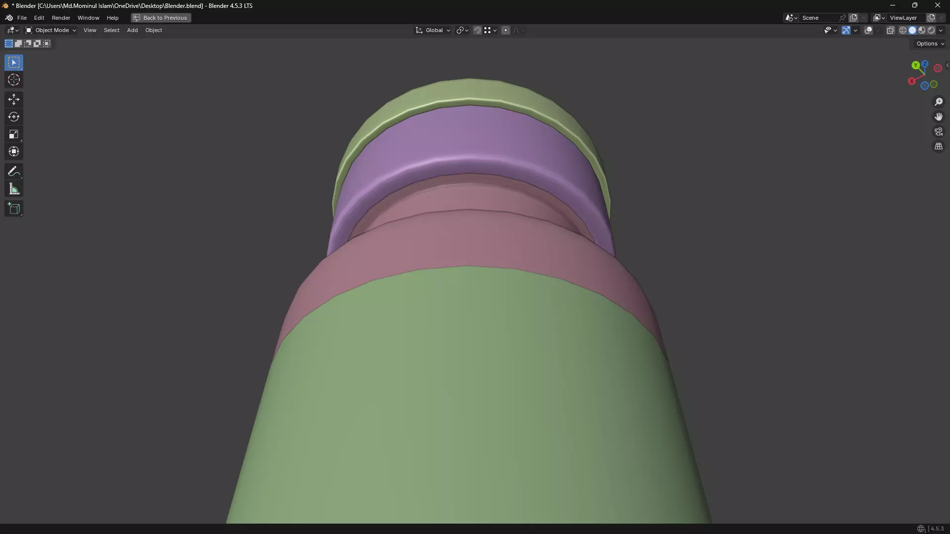 Injection Vial PBR Low-poly 3D model_8