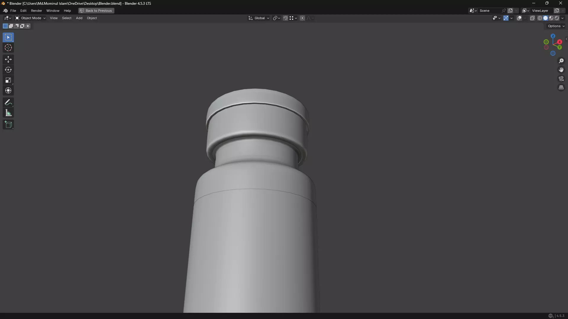 Injection Vial PBR Low-poly 3D model_13