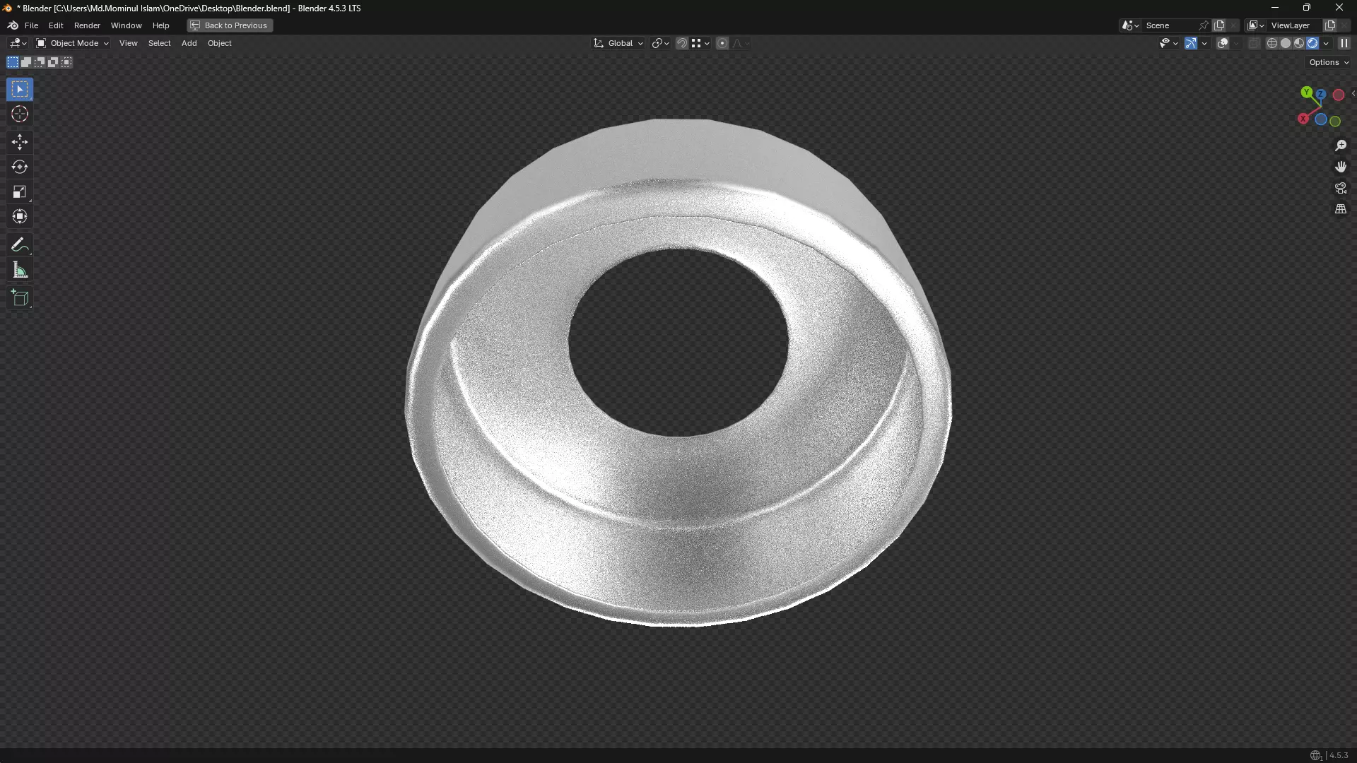 Injection Vial PBR Low-poly 3D model_30