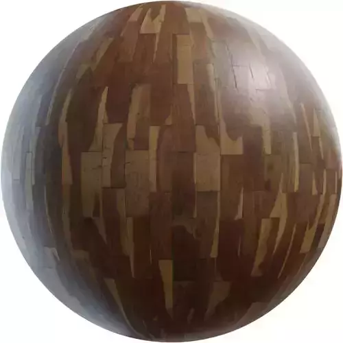 Parquet Wood Blocks PBR Texture