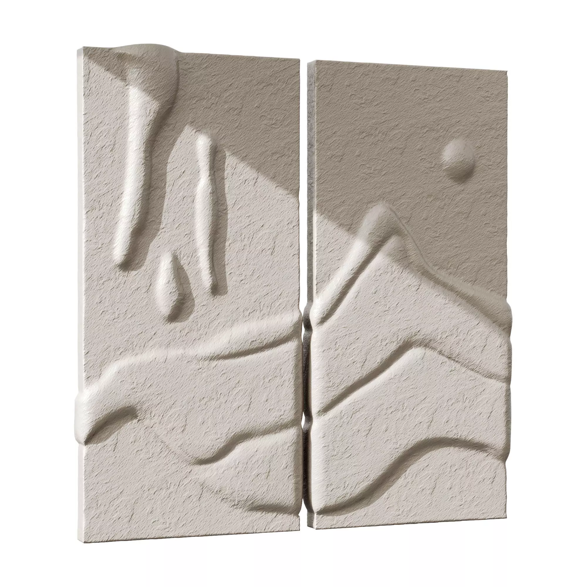 Ruhe Wall Hanging 3D model_1