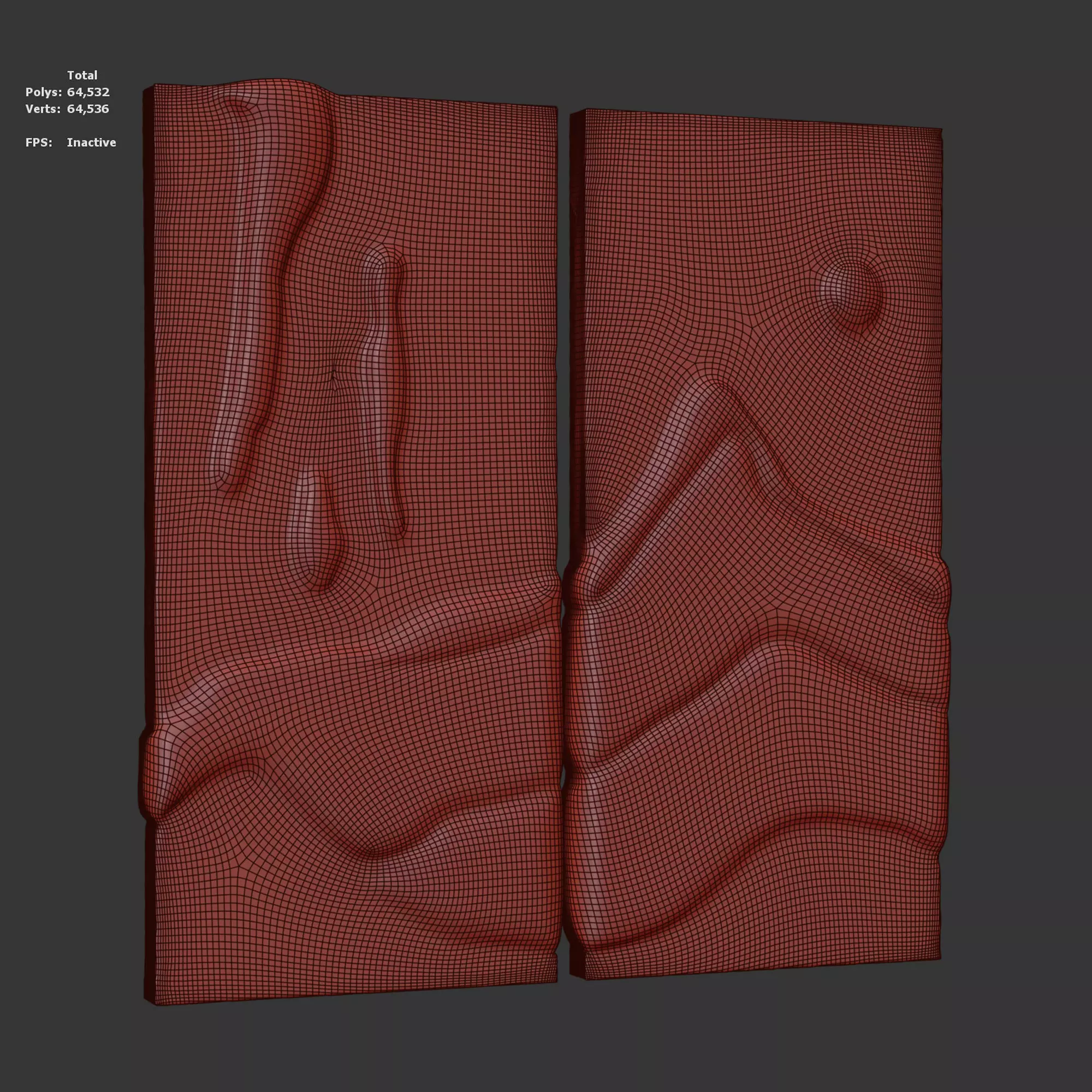Ruhe Wall Hanging 3D model_2