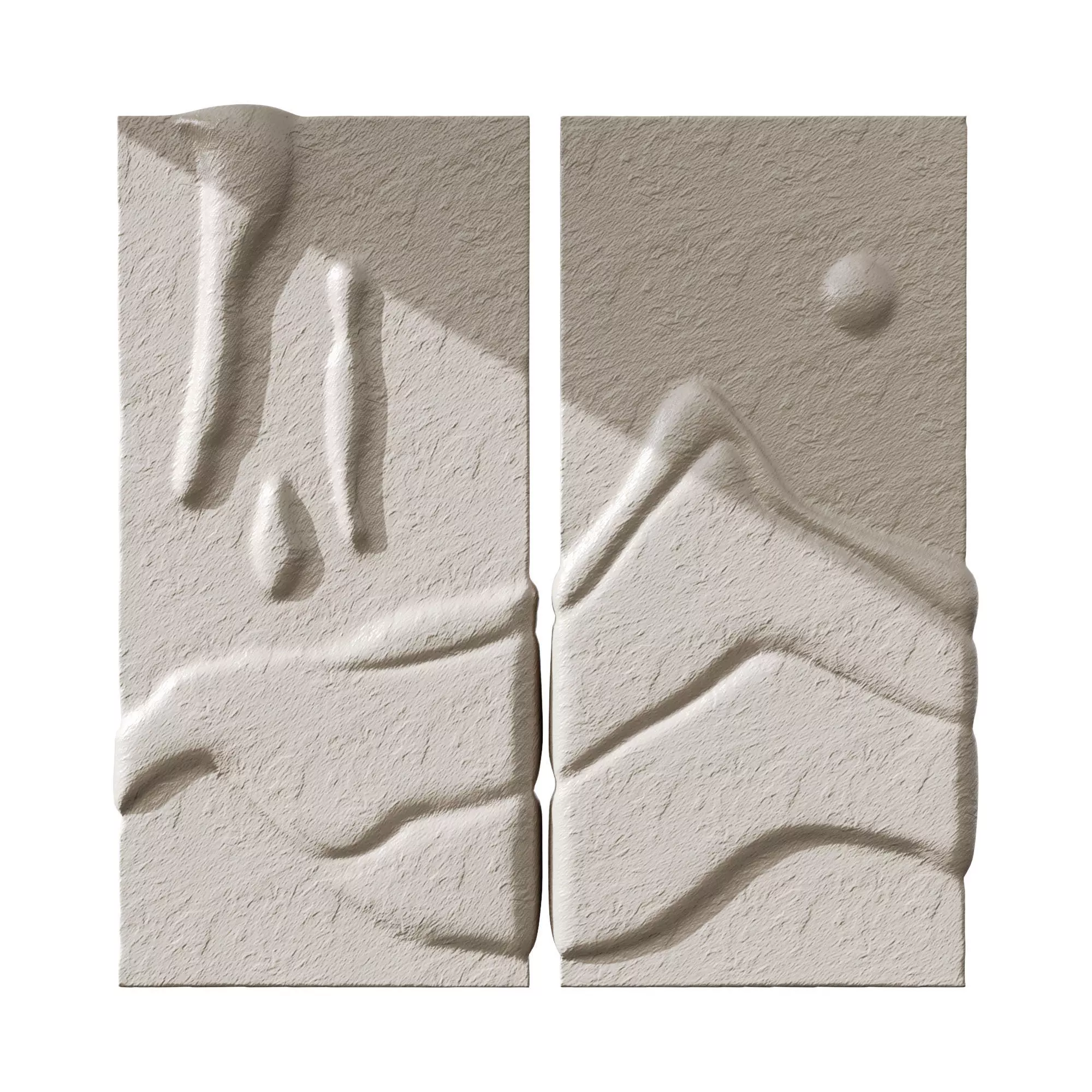 Ruhe Wall Hanging 3D model_0