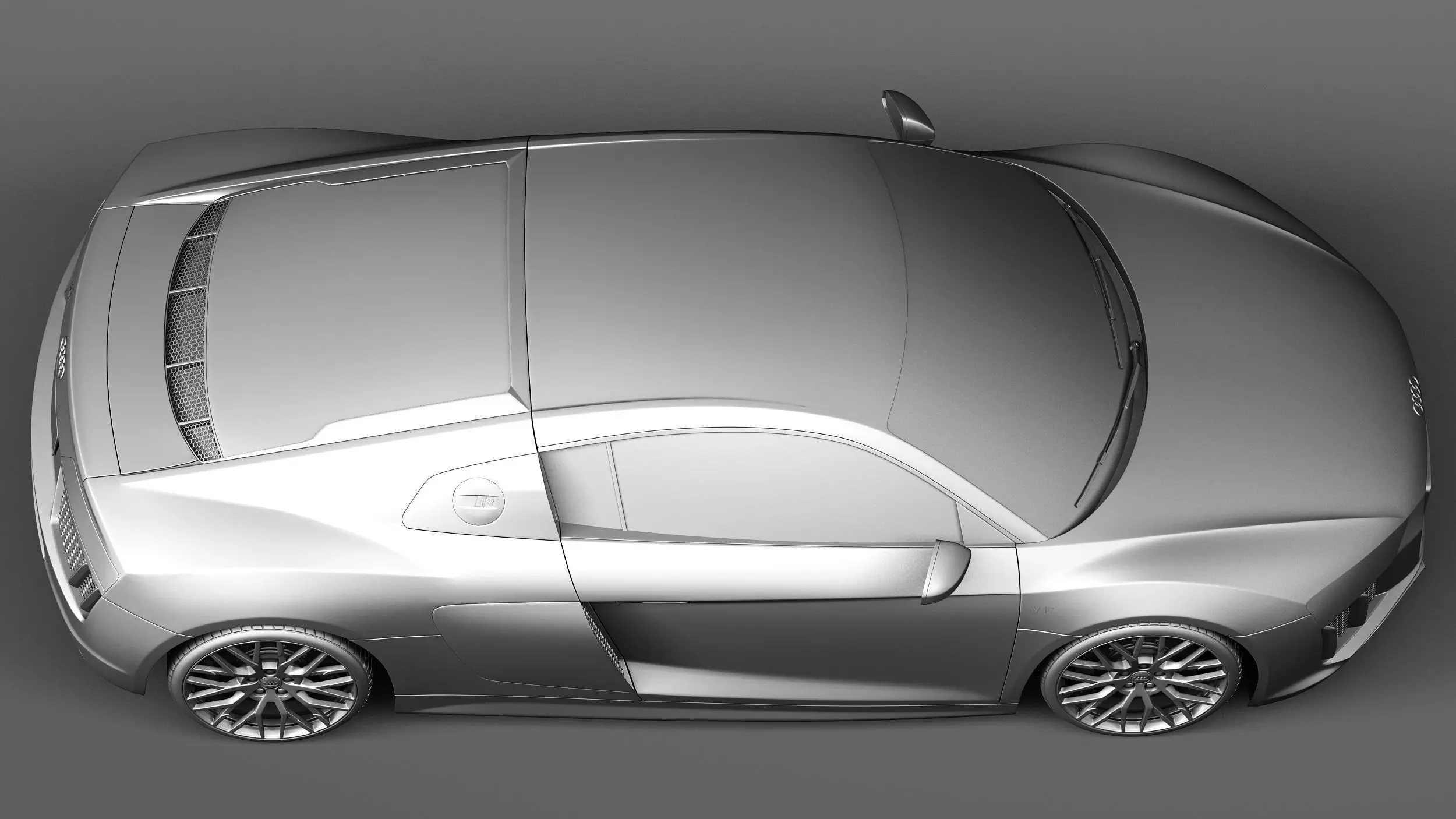 Audi R8 V10 2016 3D model_15