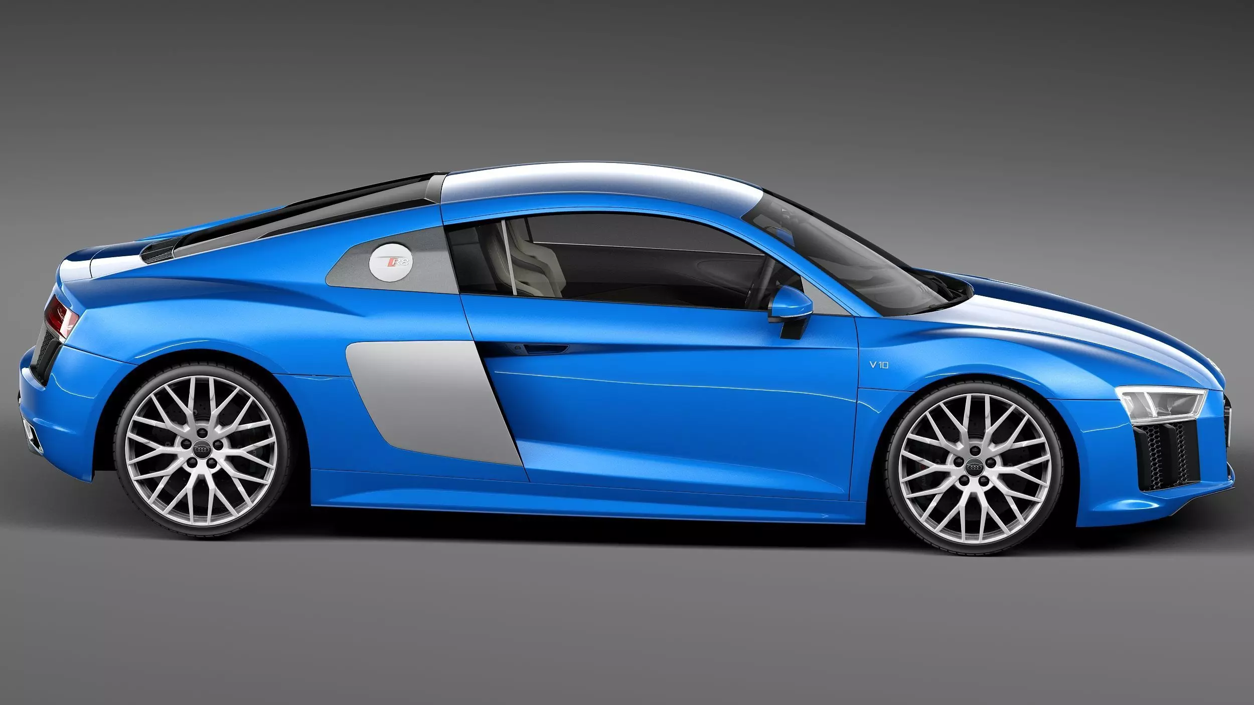 Audi R8 V10 2016 3D model_6