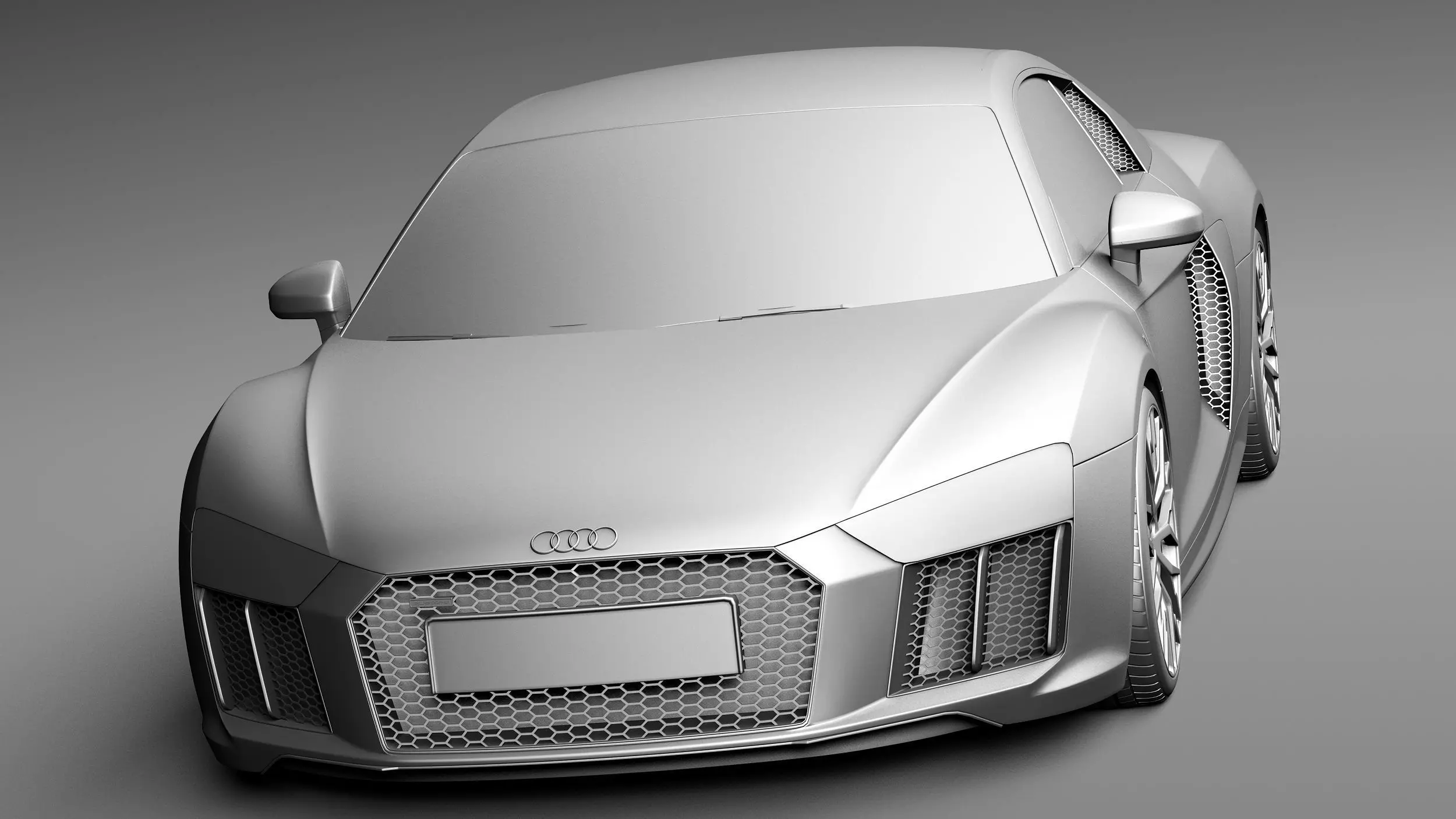 Audi R8 V10 2016 3D model_9