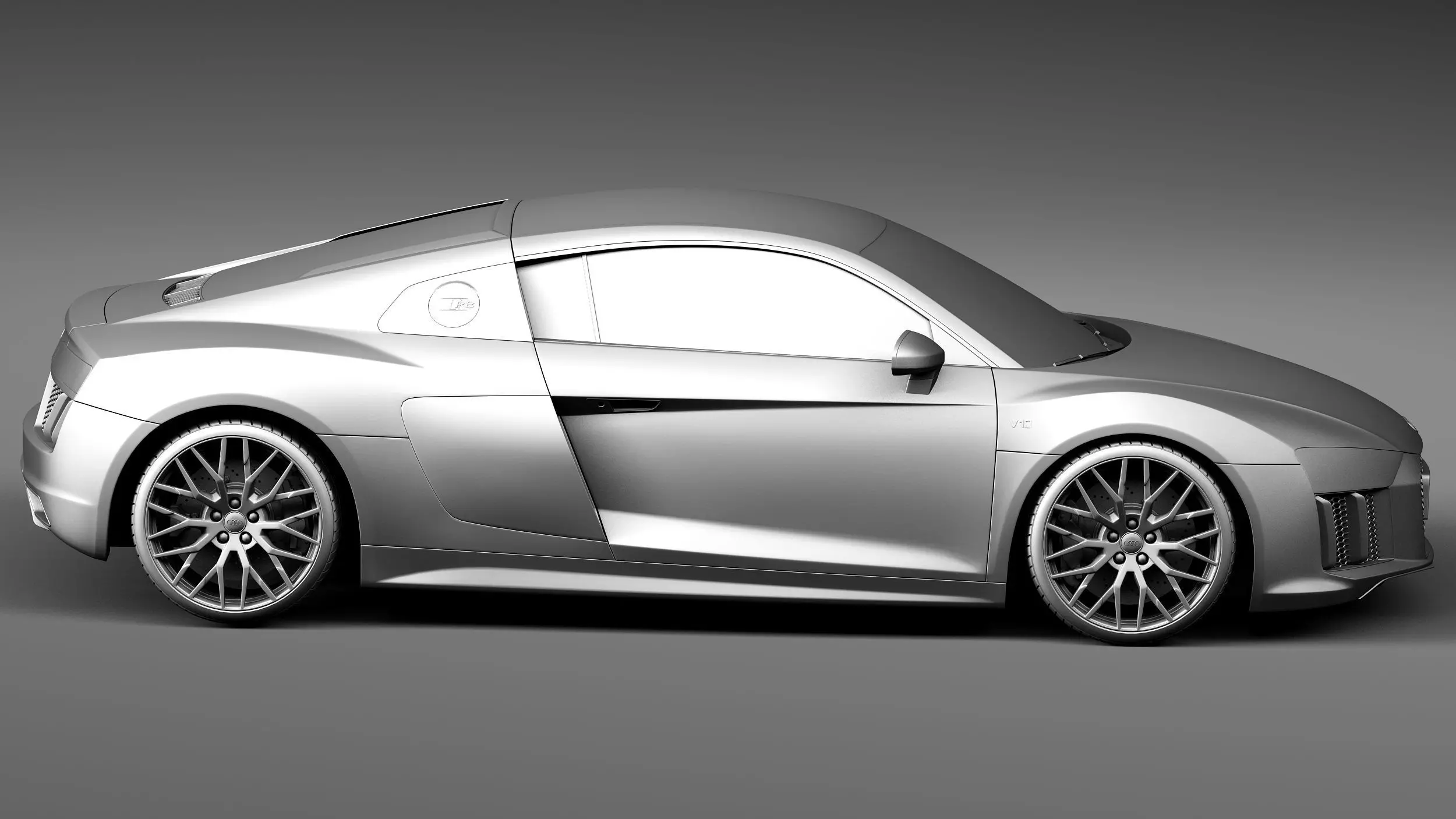 Audi R8 V10 2016 3D model_14