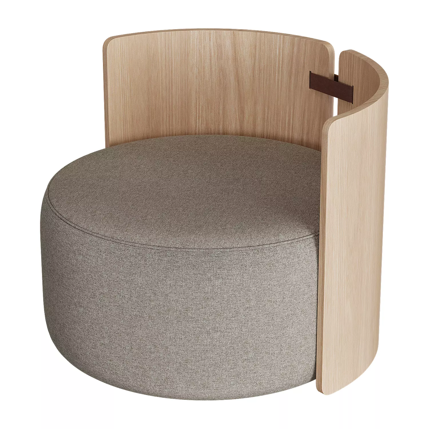 Lagom swivel chair 3D model_1