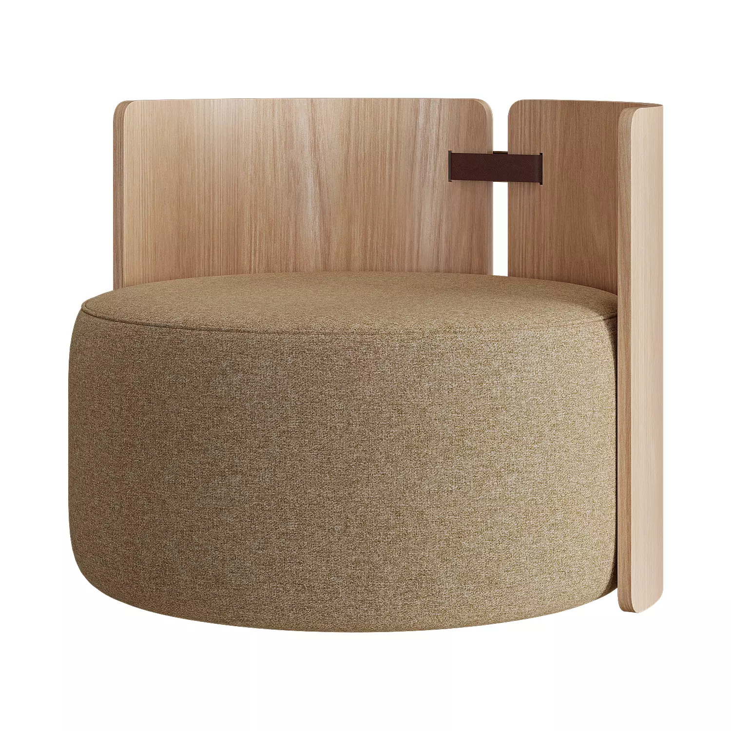 Lagom swivel chair 3D model_0