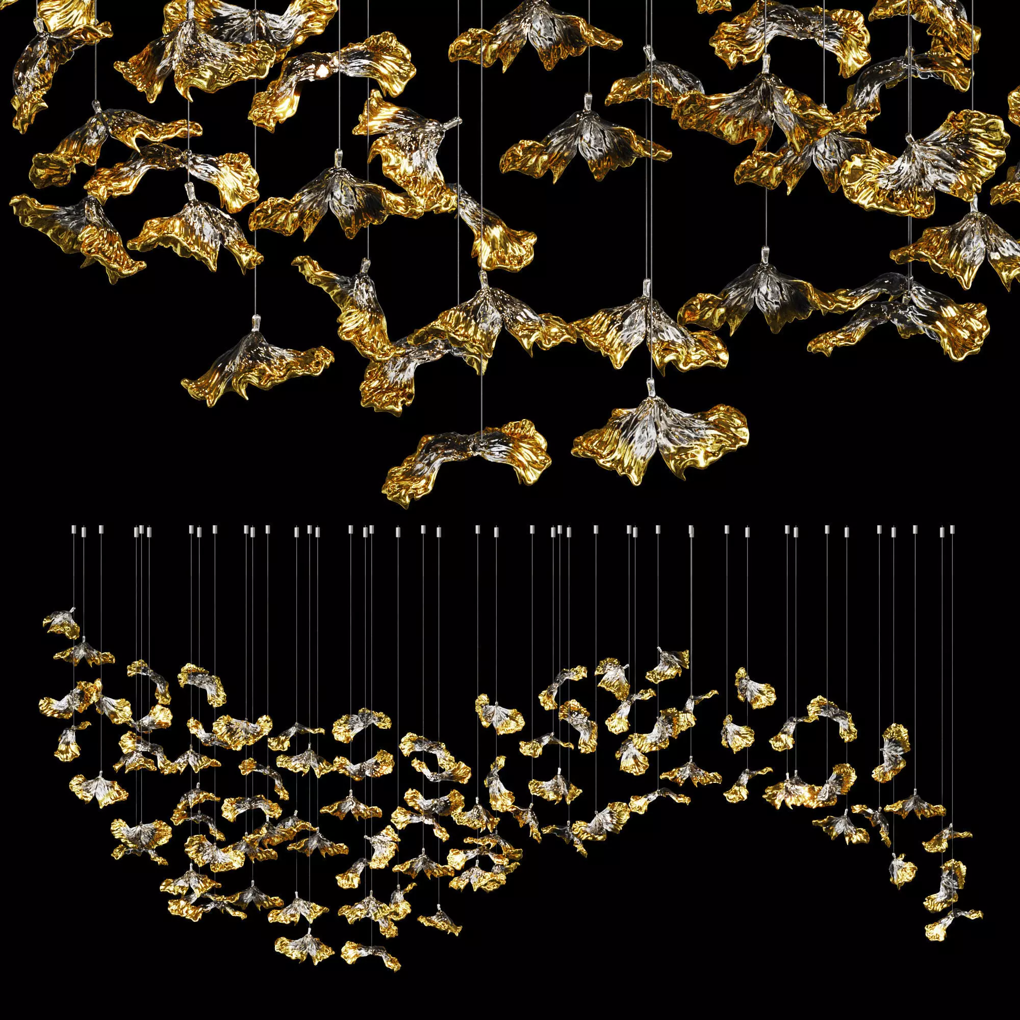 Frozen Pendant By Sanssoucilighting 3D model_2