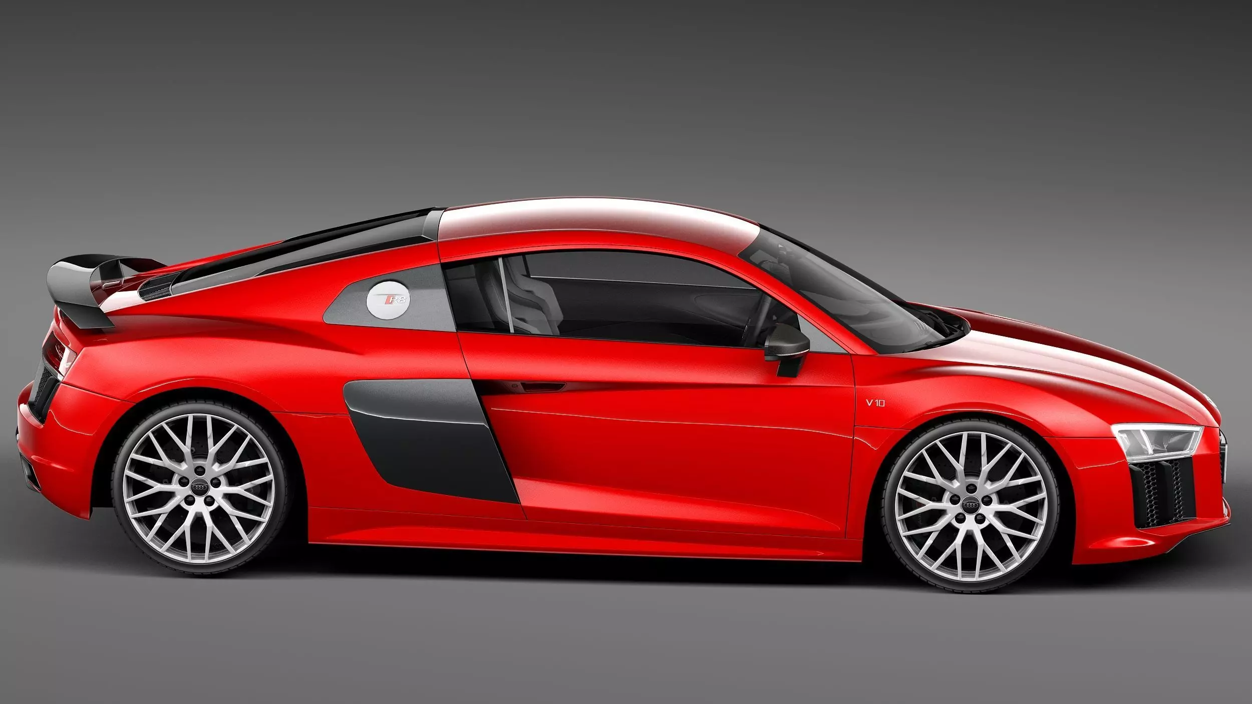 Audi R8 V10 Plus 2016 3D model_6