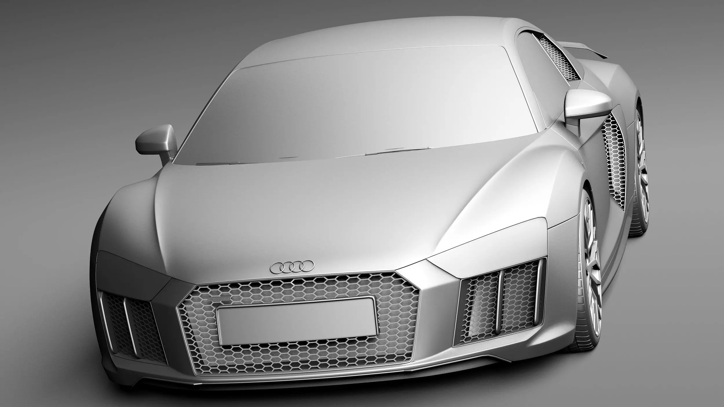Audi R8 V10 Plus 2016 3D model_9