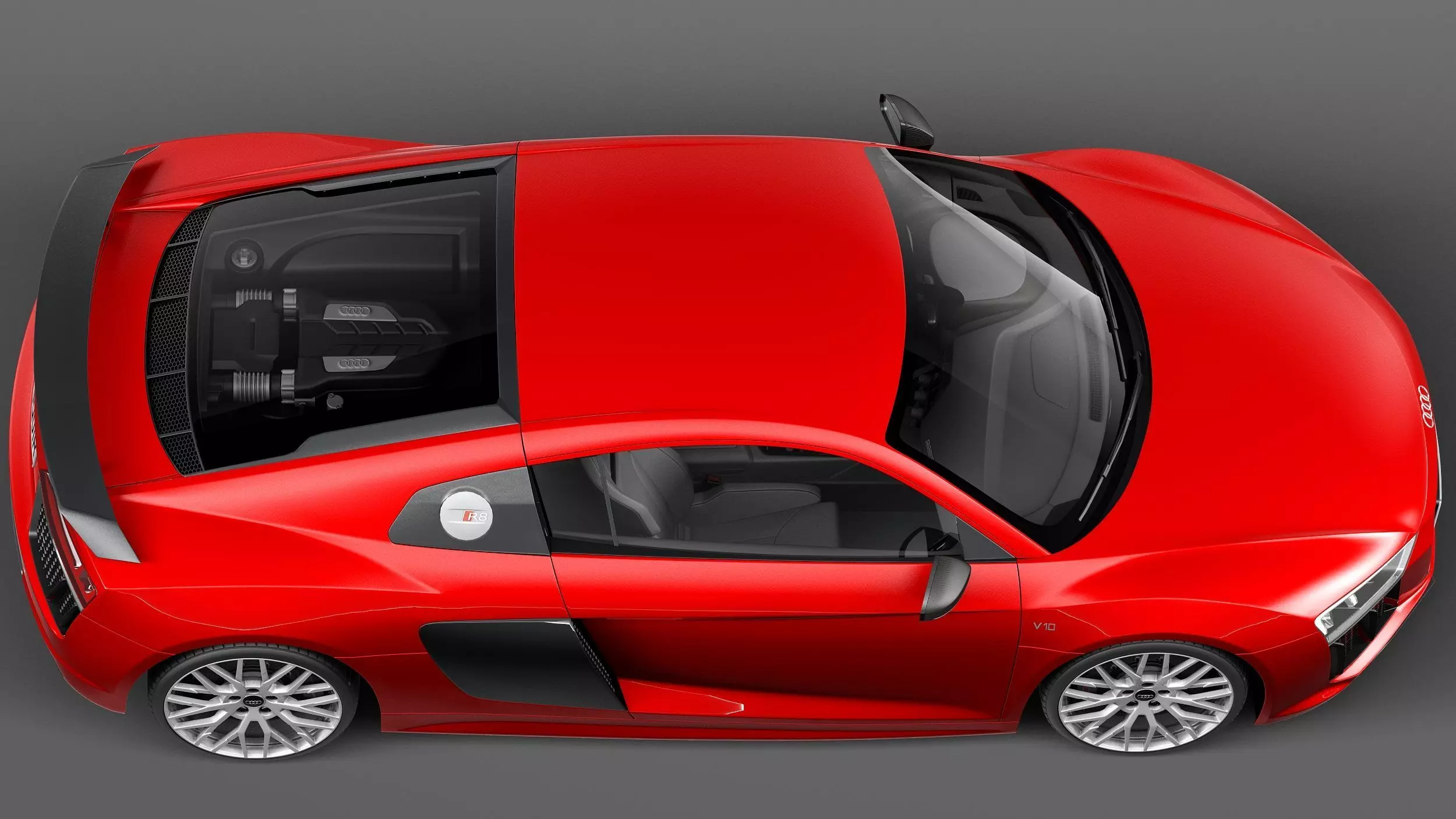 Audi R8 V10 Plus 2016 3D model_7