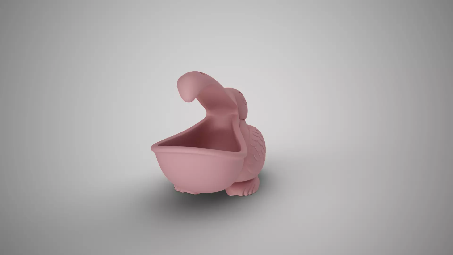 Pelican Storage Table Decorative 3D print model_1