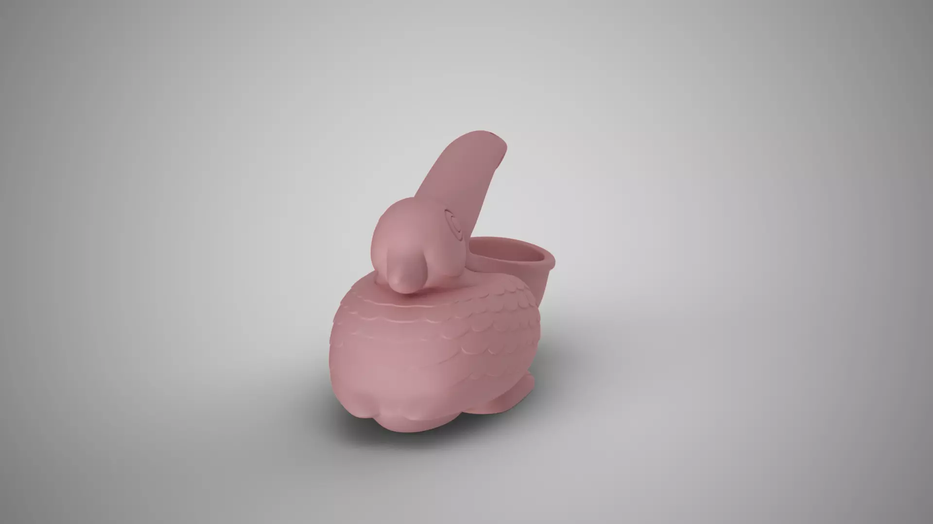 Pelican Storage Table Decorative 3D print model_5