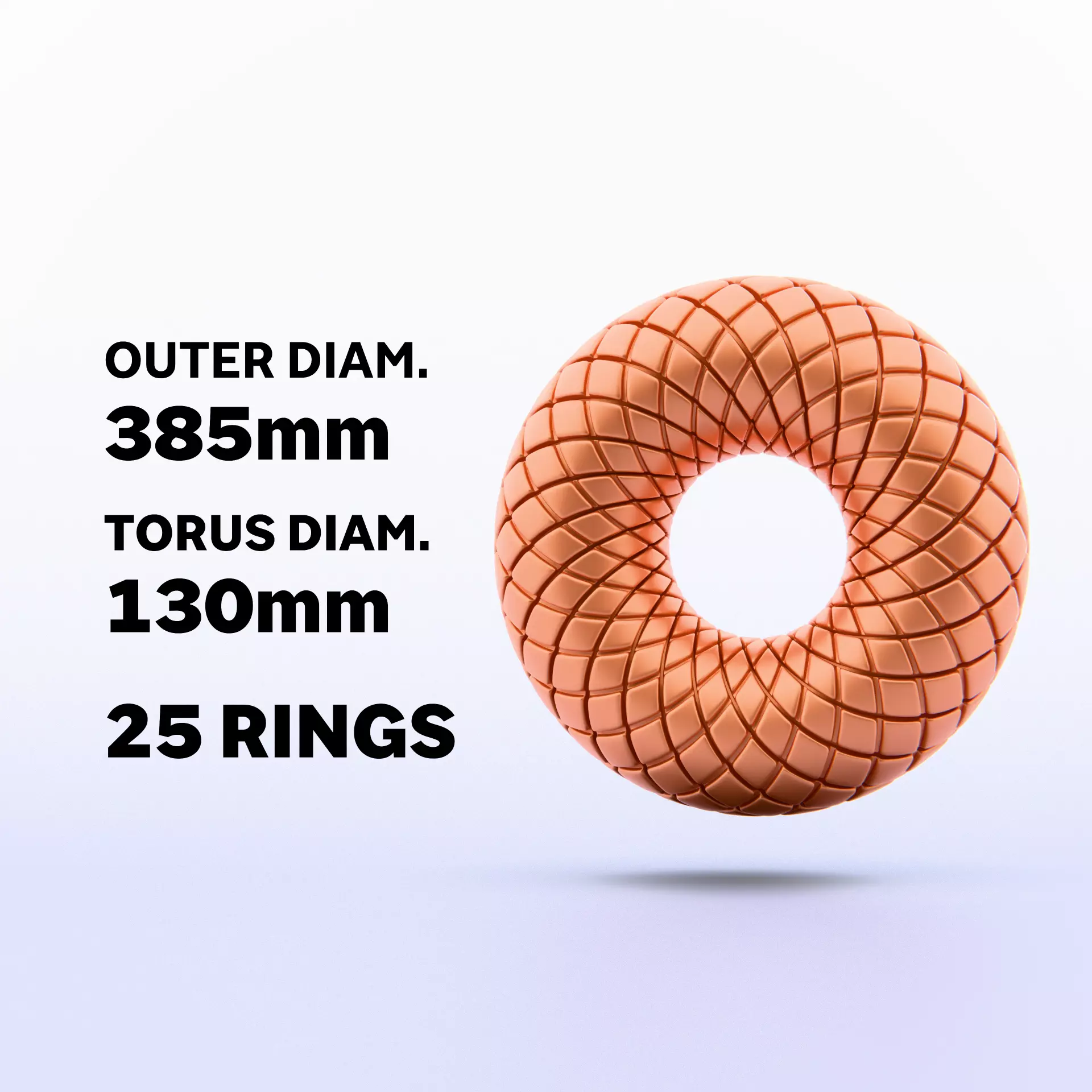 Rodin coil 3D print model_0