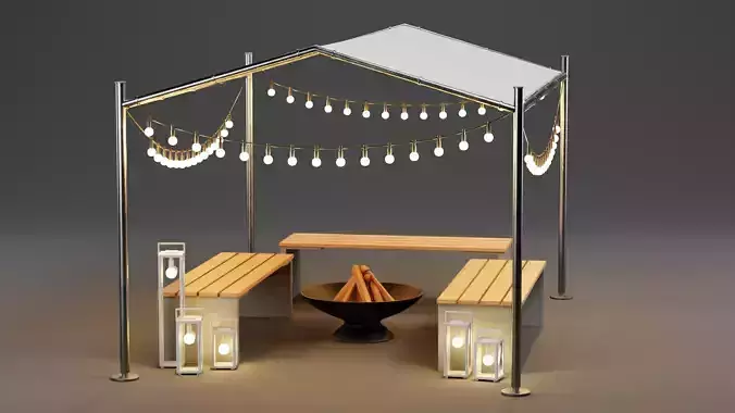 -Gazebo Setup V2- 3D model