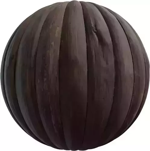 Heavy Bevel Rustic Wood Planks PBR Texture 