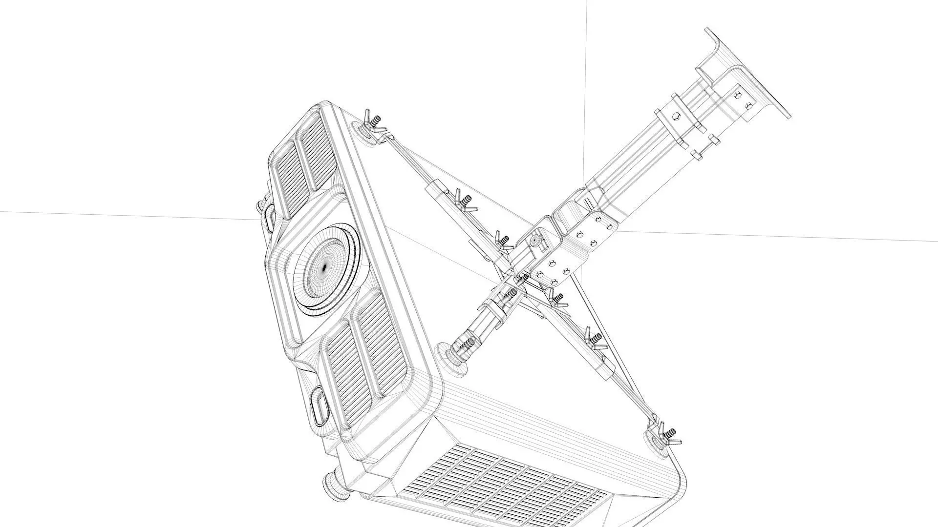 Projector 3D model_5