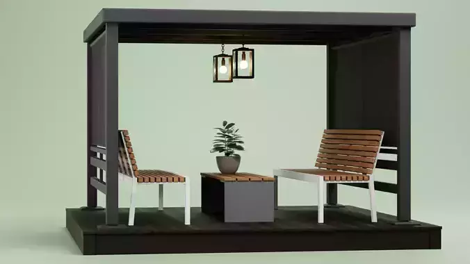 -Gazebo Setup V5- 3D model