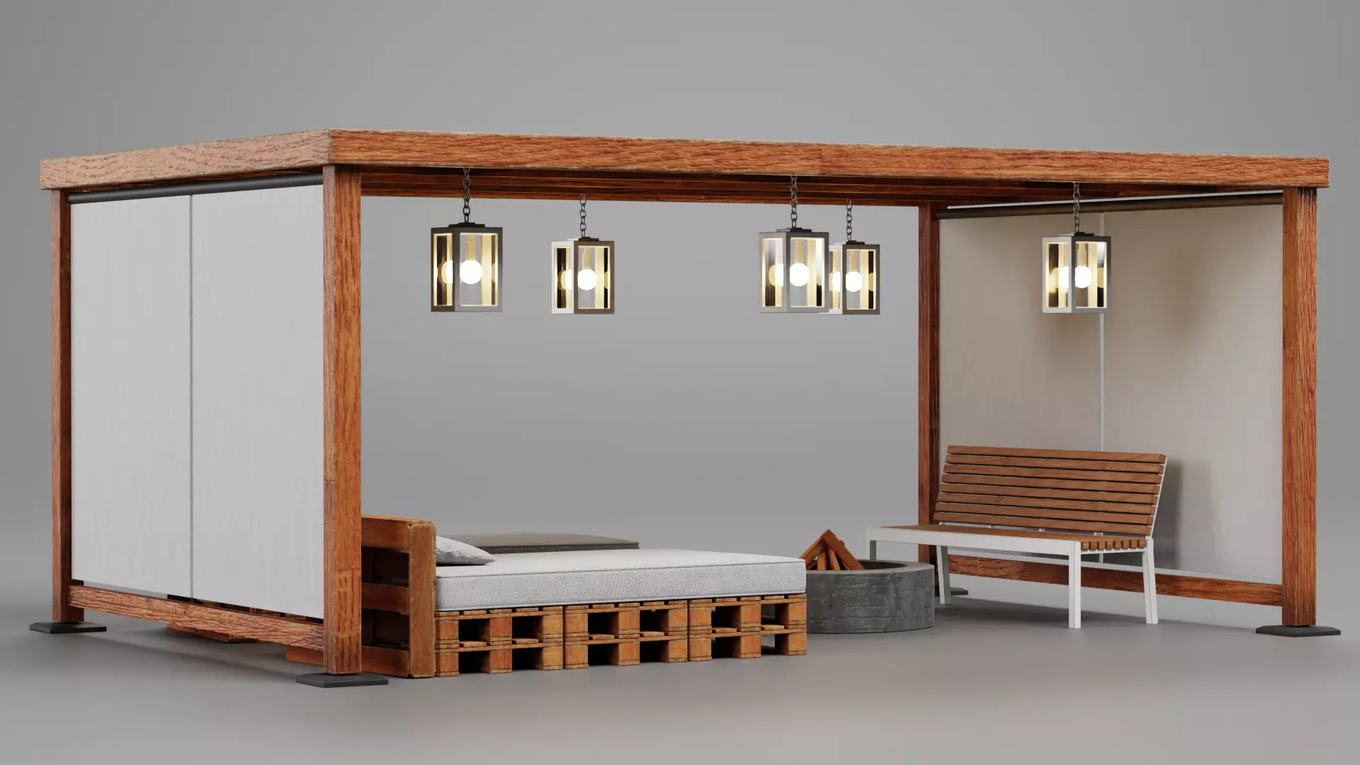 -Gazebo Setup V6- 3D model_2