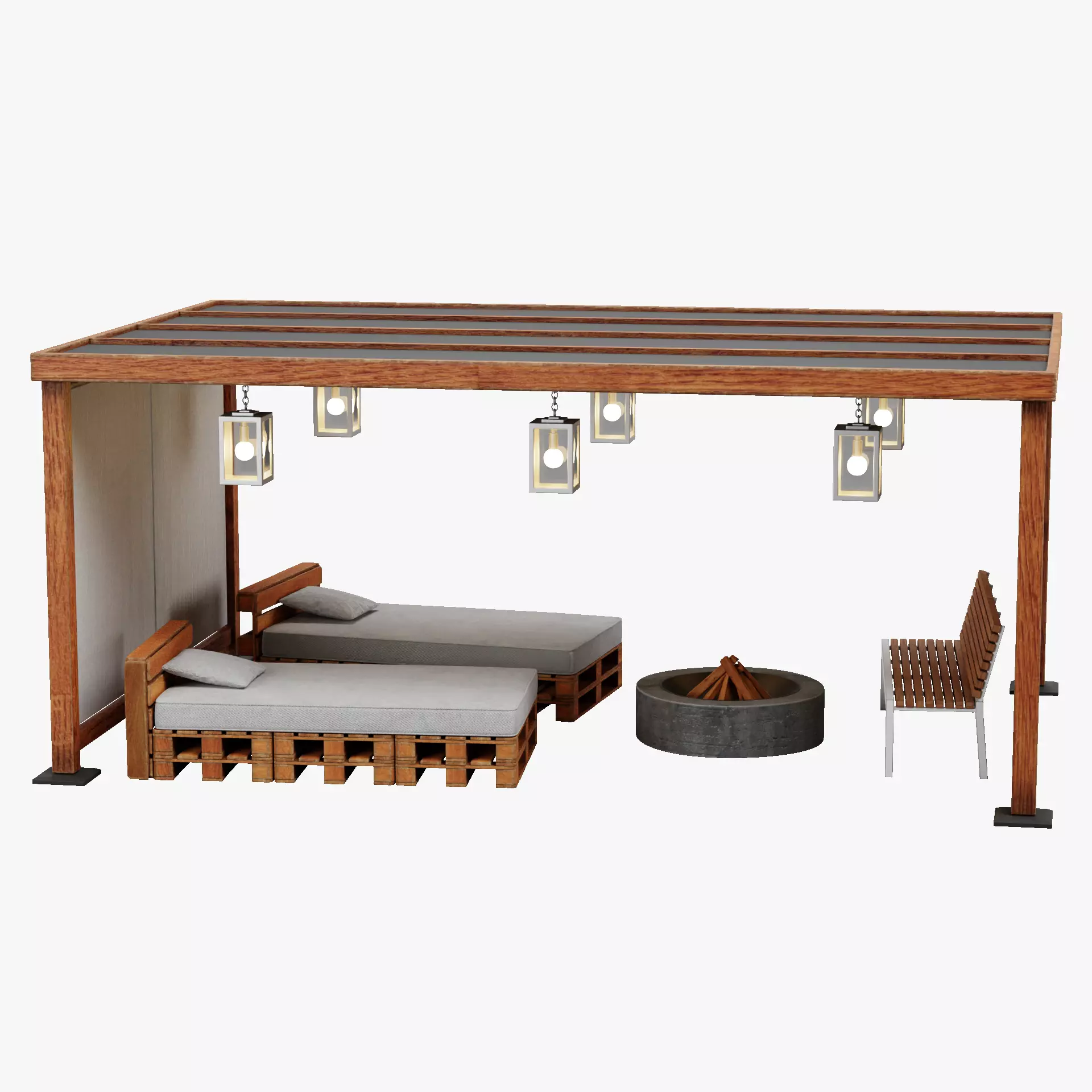 -Gazebo Setup V6- 3D model_18