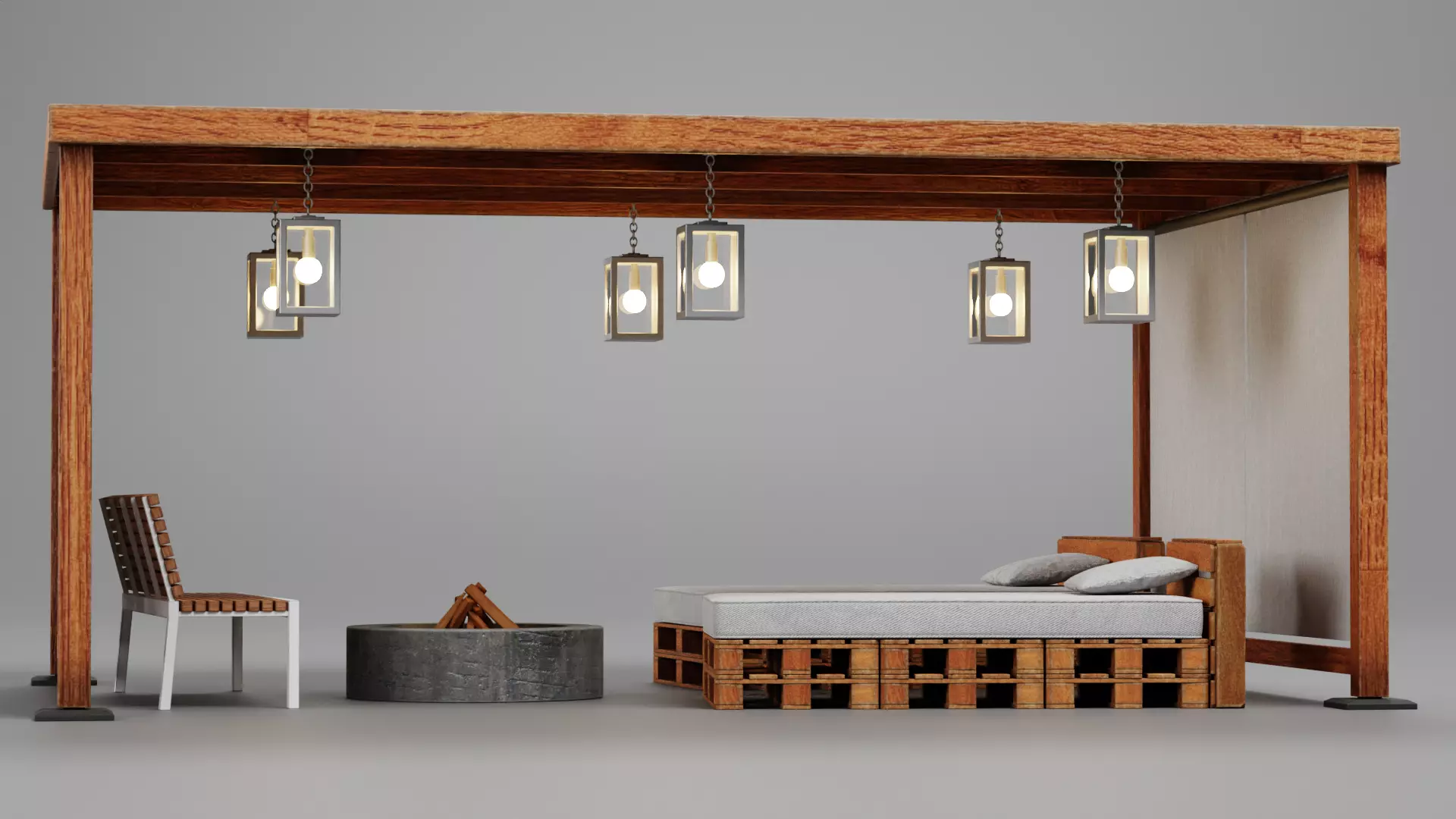 -Gazebo Setup V6- 3D model_5