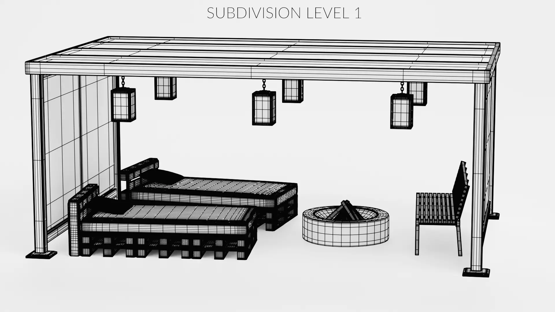 -Gazebo Setup V6- 3D model_15