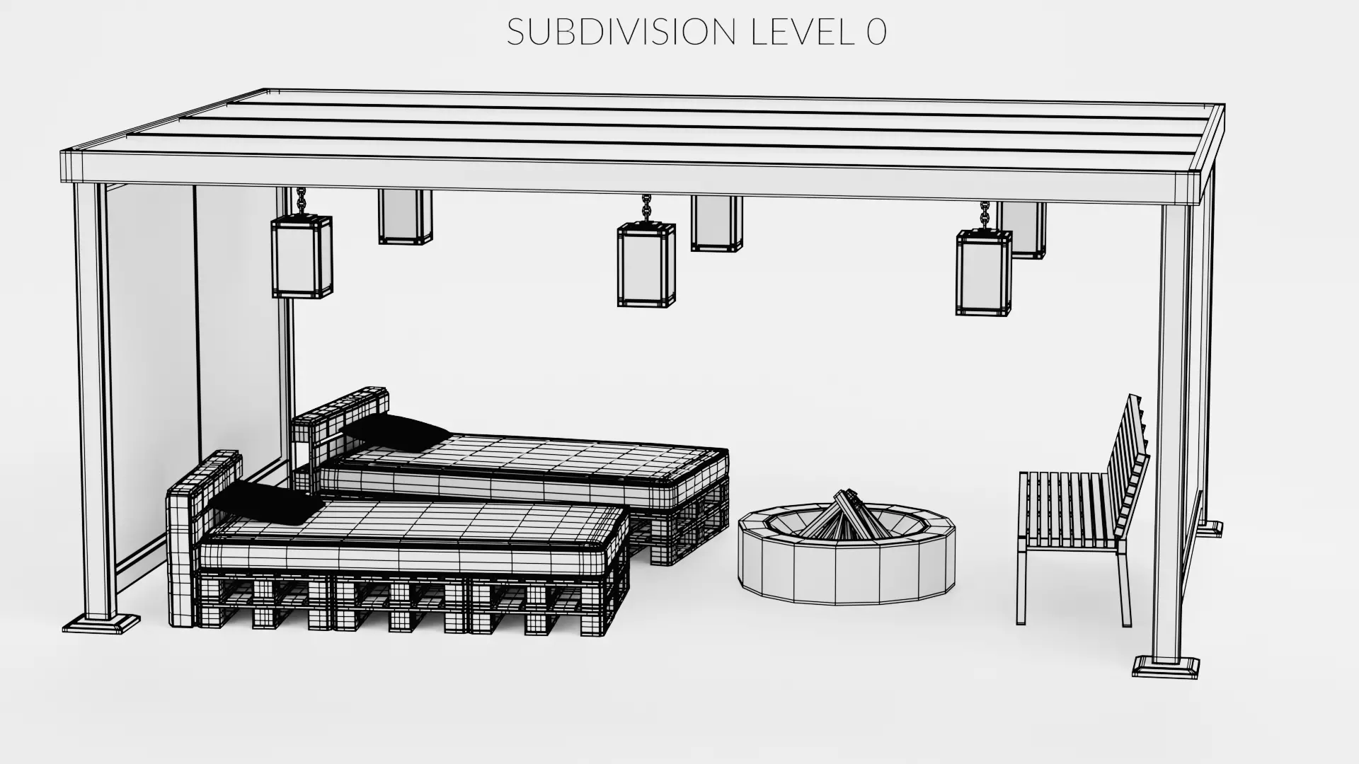 -Gazebo Setup V6- 3D model_14