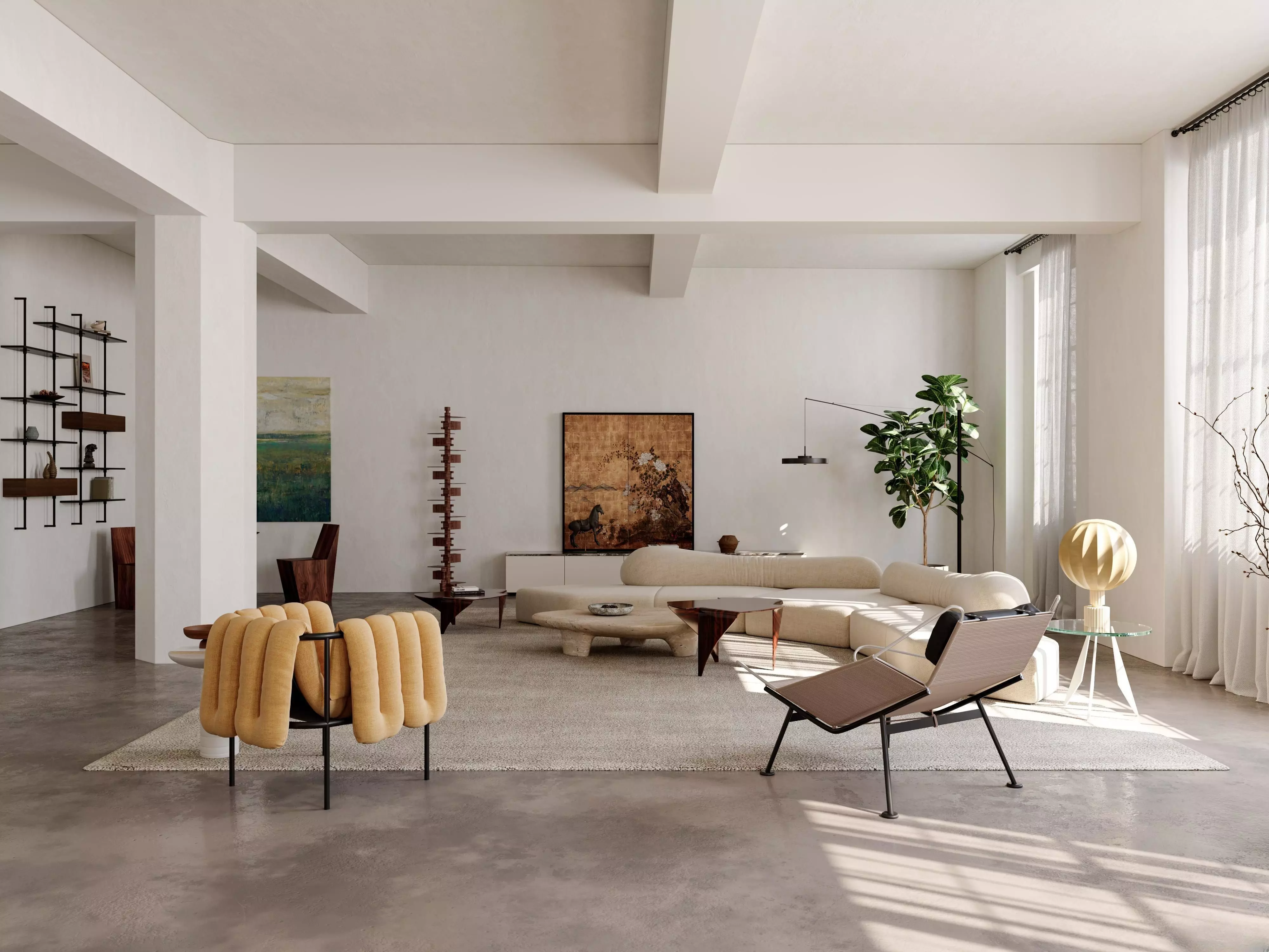 Residential villa 3D model