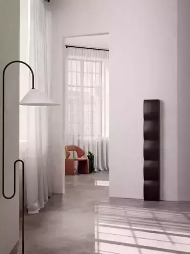 Residential villa 3D model 6