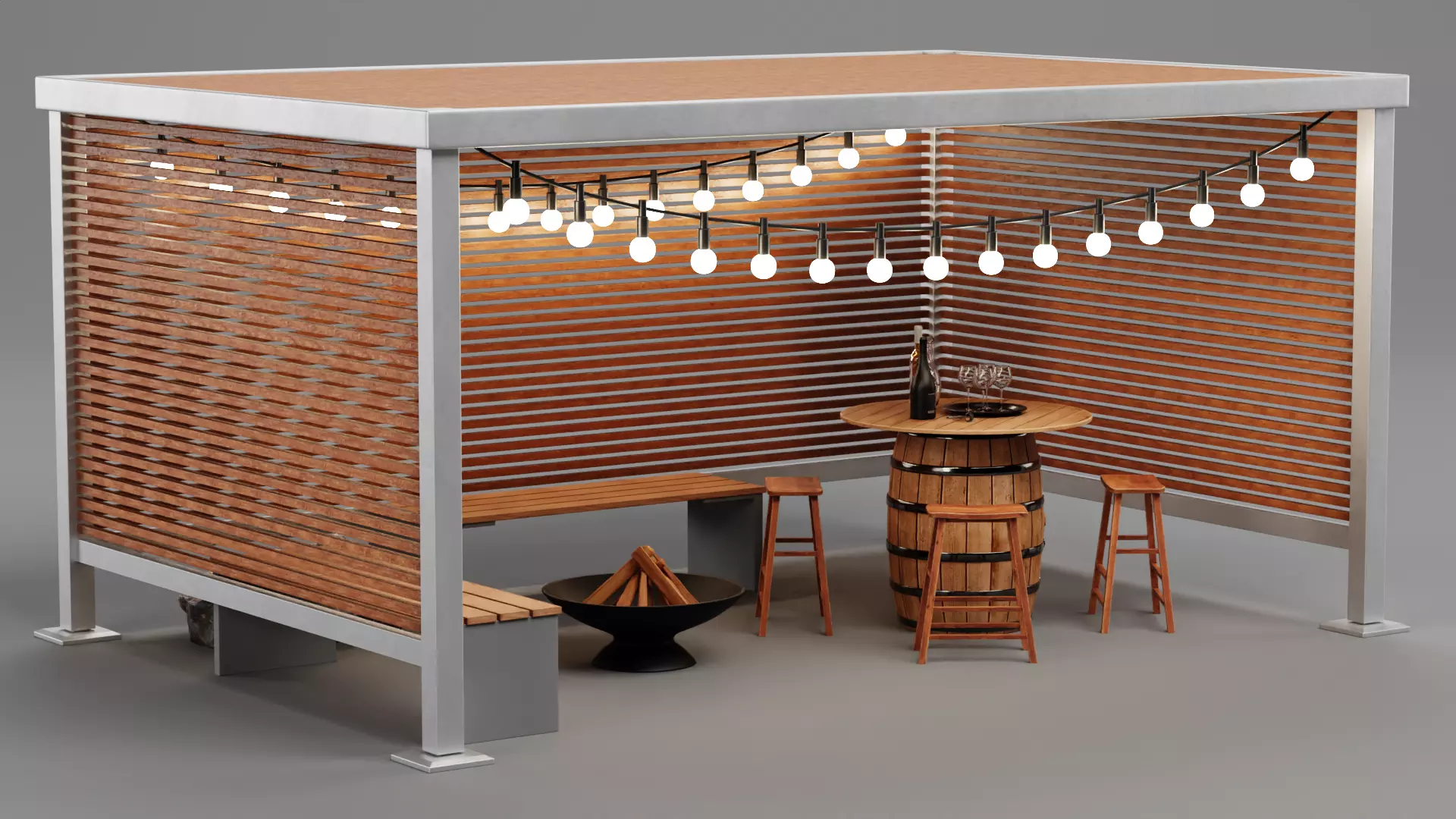 -Gazebo Setup V8- 3D model_3