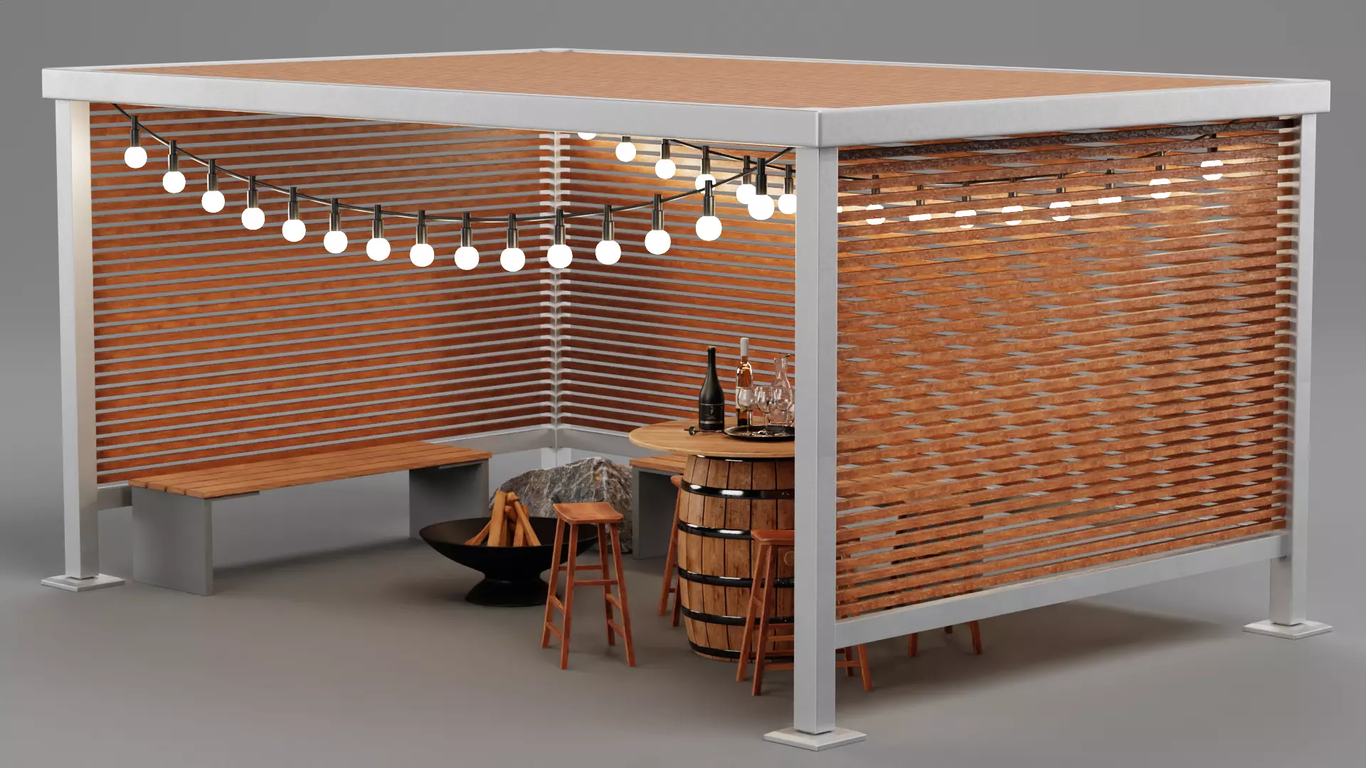 -Gazebo Setup V8- 3D model_6