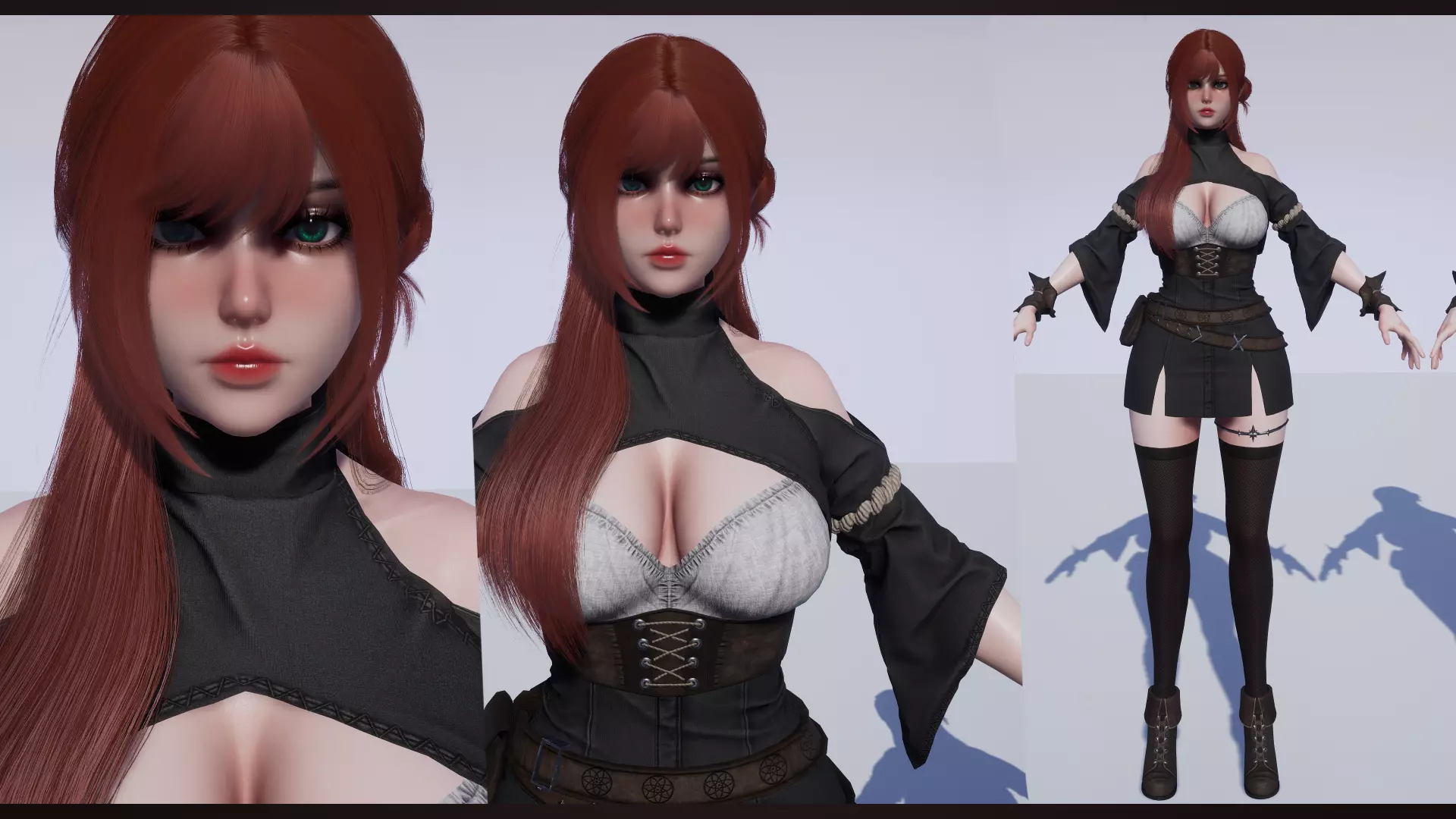 Fantasy Girls Bundle 3D Model Collection_20