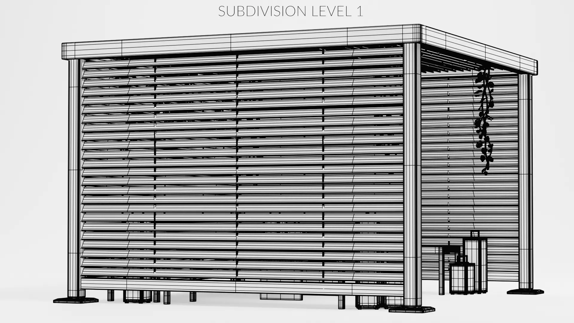 -Gazebo Setup V9- 3D model_16