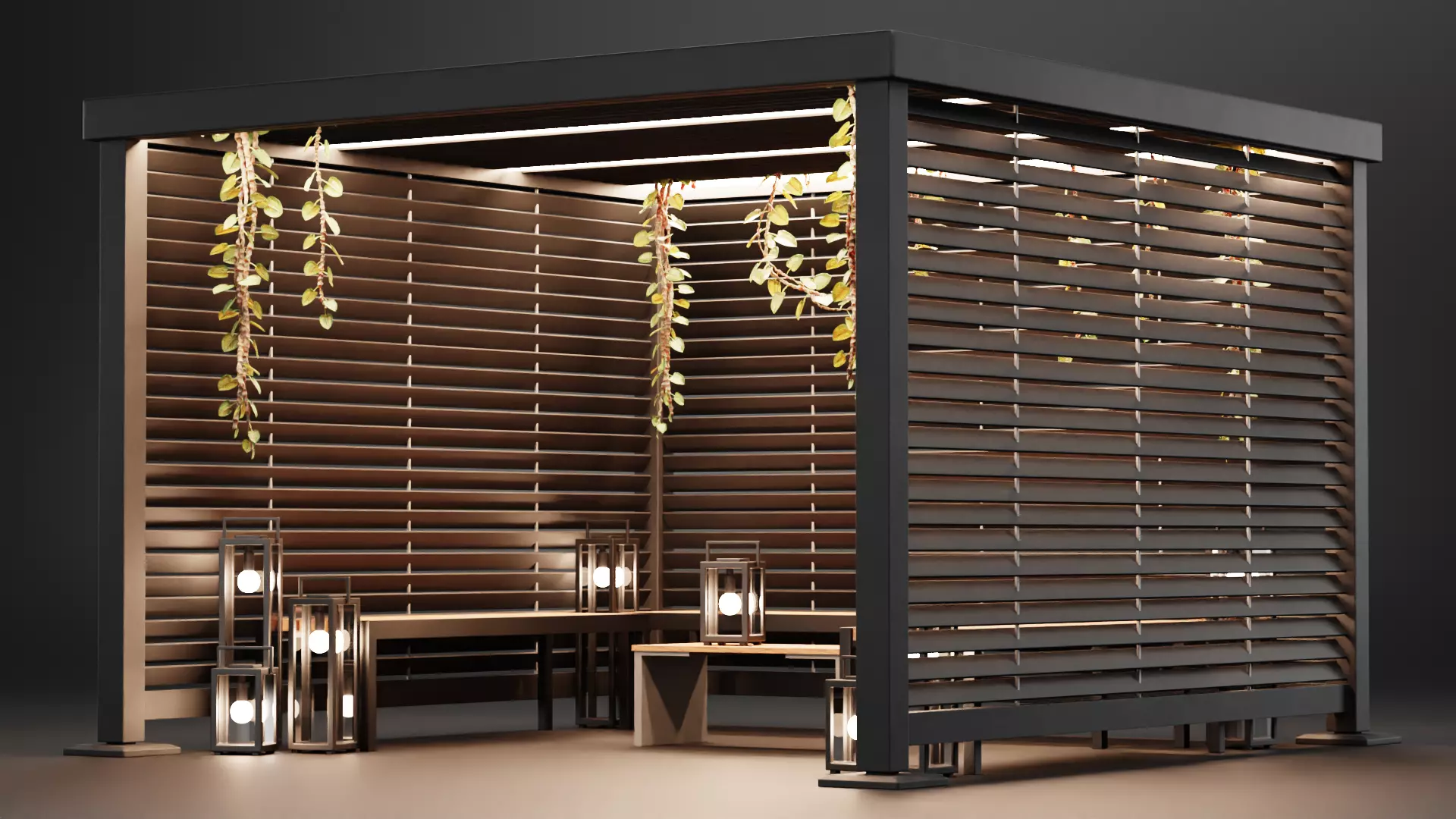 -Gazebo Setup V9- 3D model_5