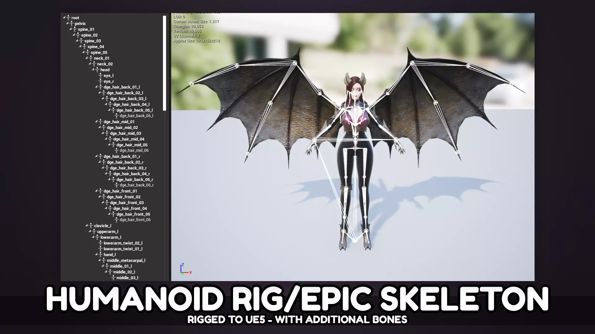 Dragon Girls Pack 3D Model Collection_16