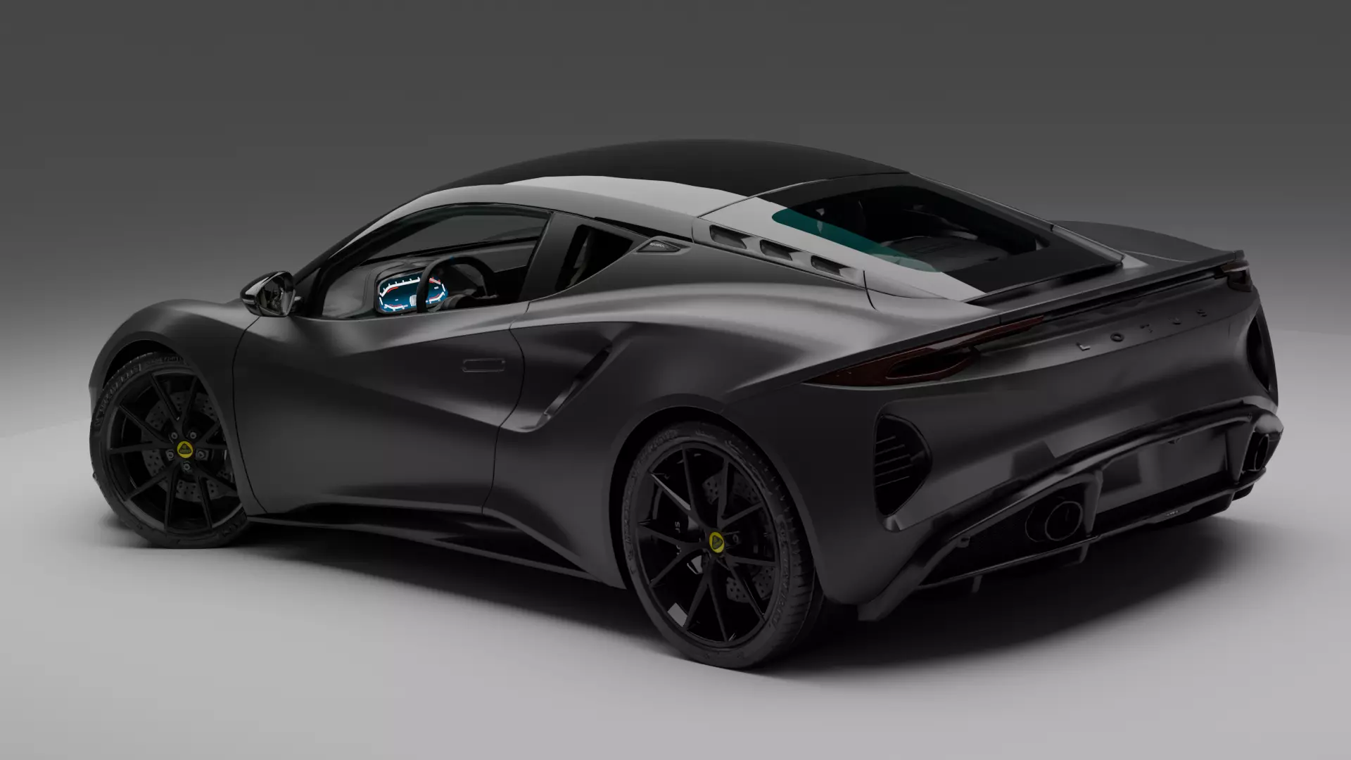 Lotus Emira 2023  Low-poly 3D model_1