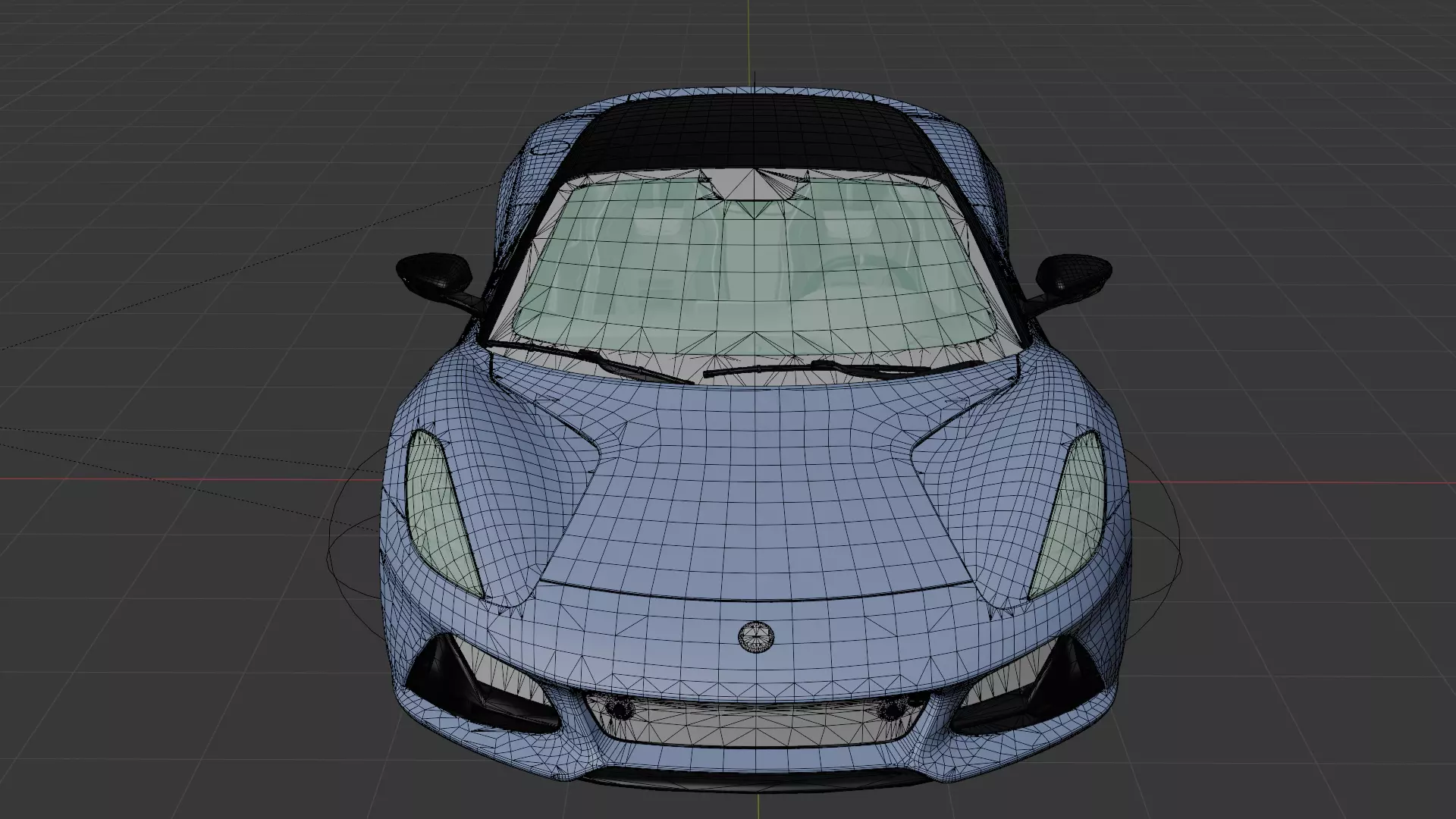 Lotus Emira 2023  Low-poly 3D model_10