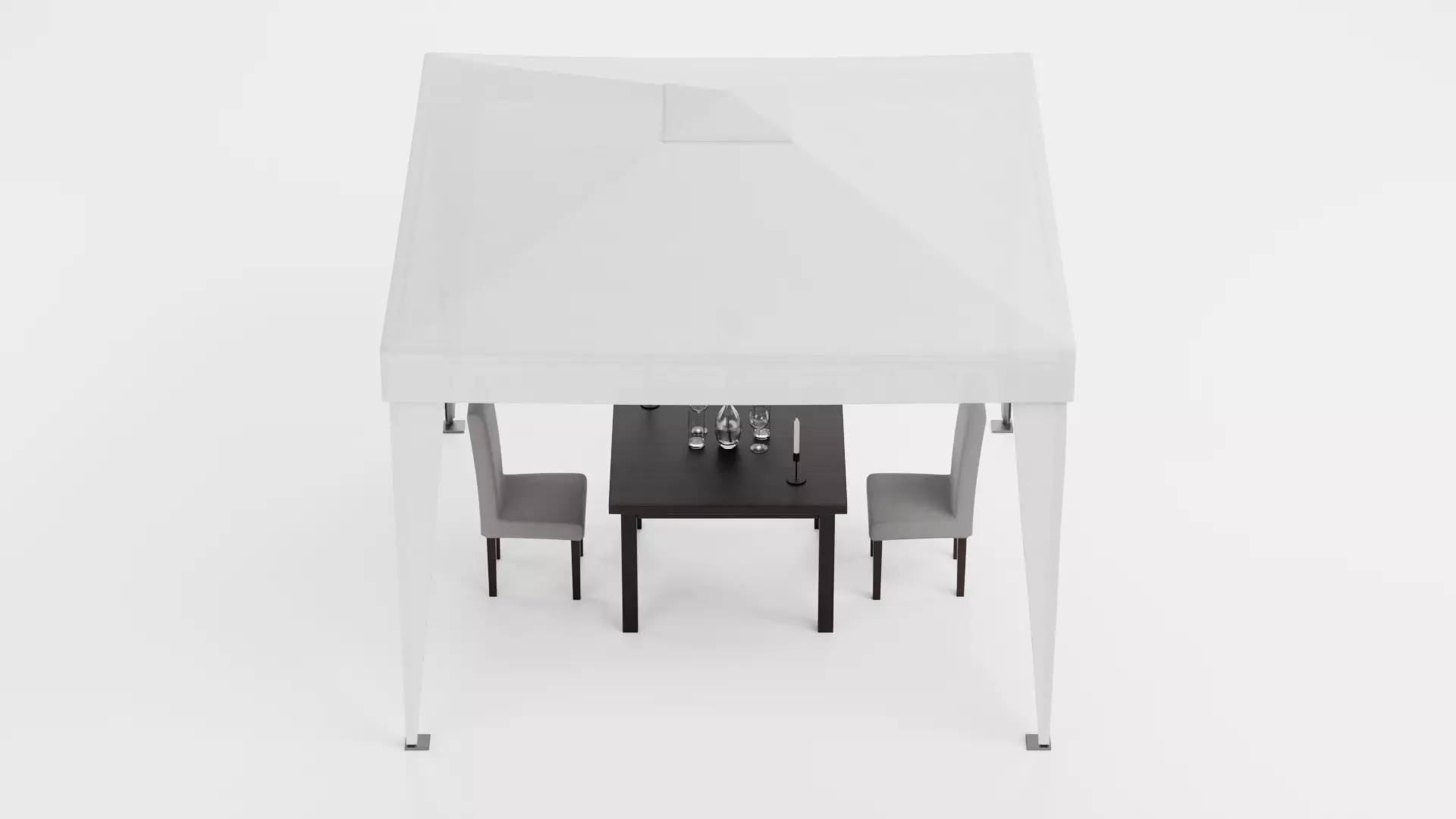 -Gazebo Setup V12- Low-poly 3D model_5