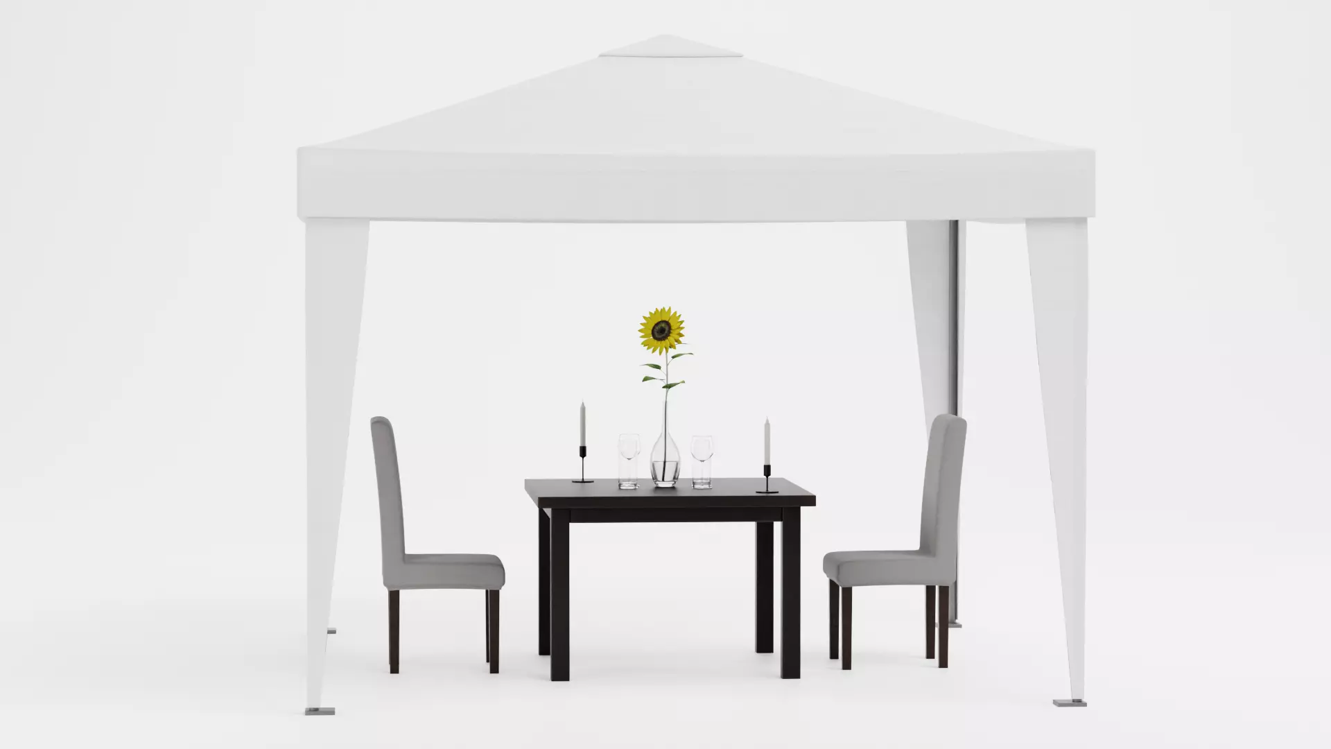 -Gazebo Setup V12- Low-poly 3D model_0