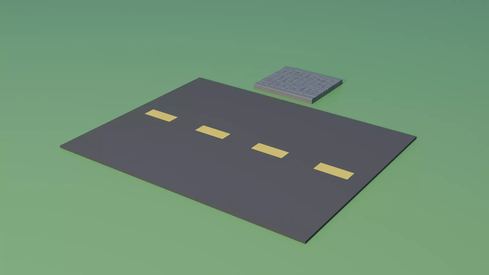 LOW POLY CITY PACK 20 objects Low-poly 3D model_21