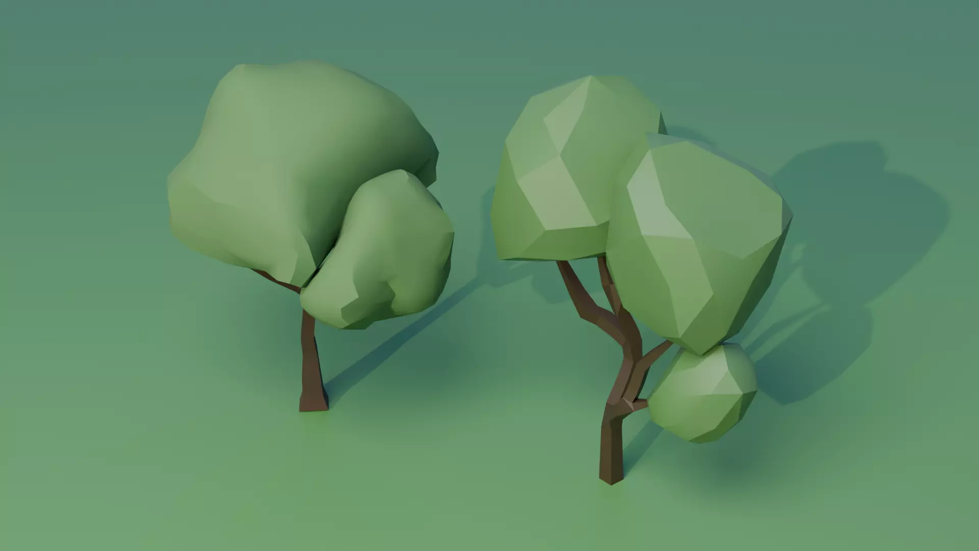 LOW POLY CITY PACK 20 objects Low-poly 3D model_18