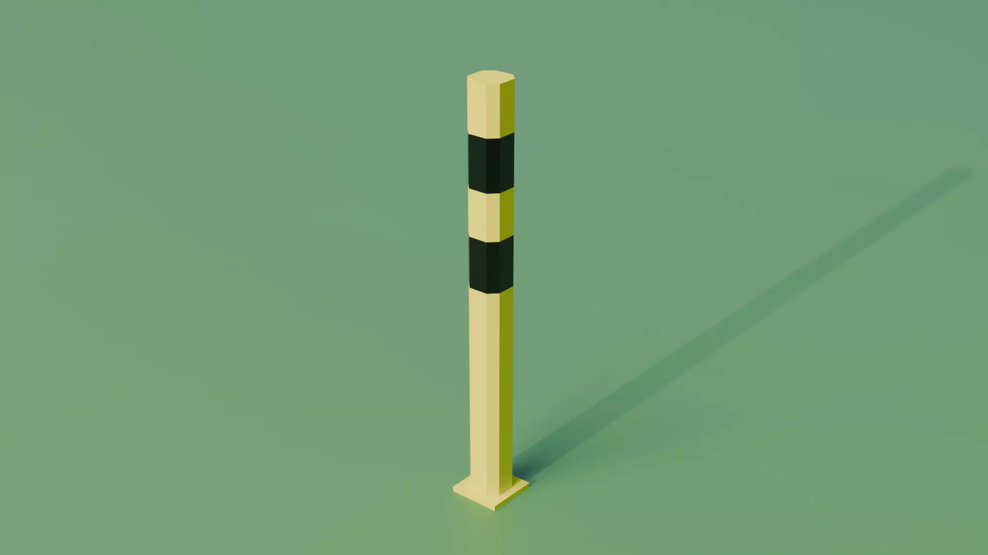 LOW POLY CITY PACK 20 objects Low-poly 3D model_11