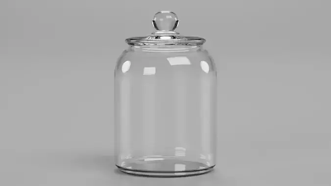 -Glass Jar-