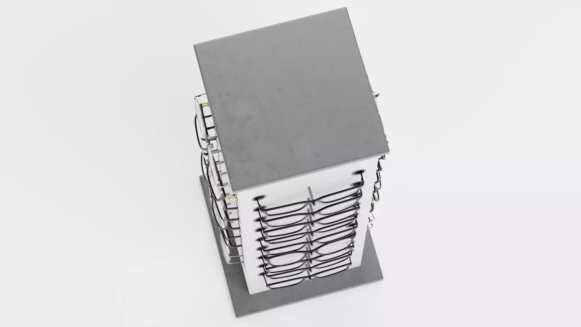 -Glasses on Stand V1- 3D model_5