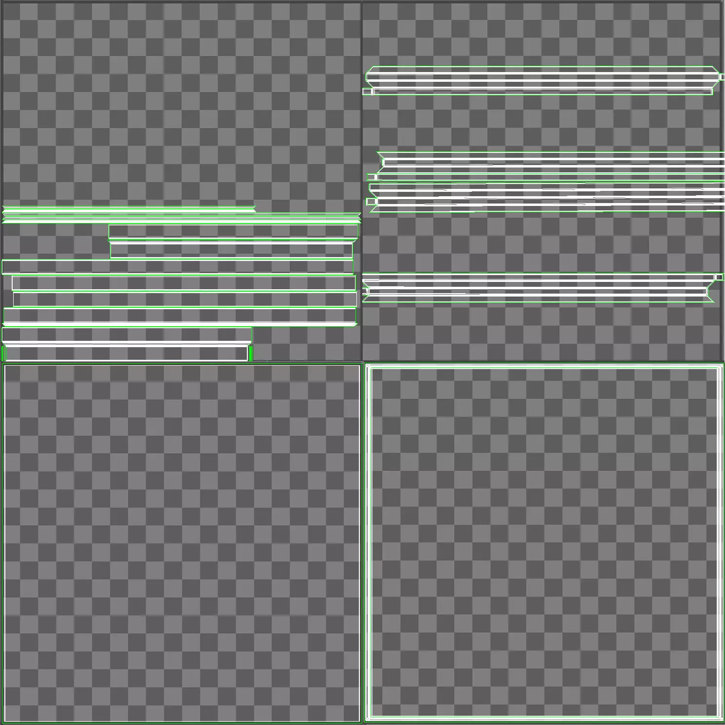 Picture with frame N-006 3D model_7