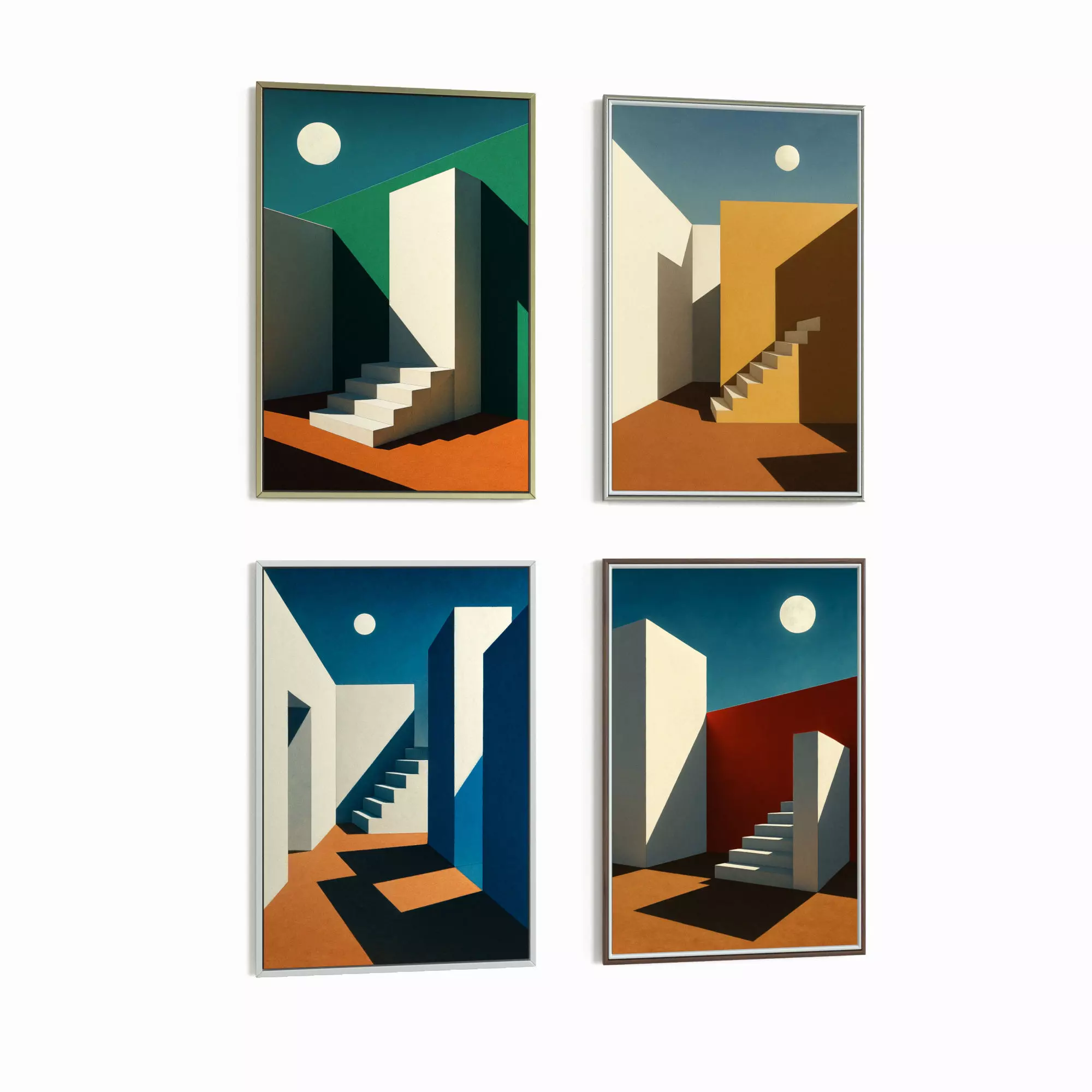 Picture with frame N-006 3D model_6