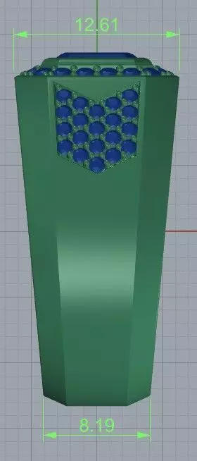 Ring-Men0014 3D print model_6