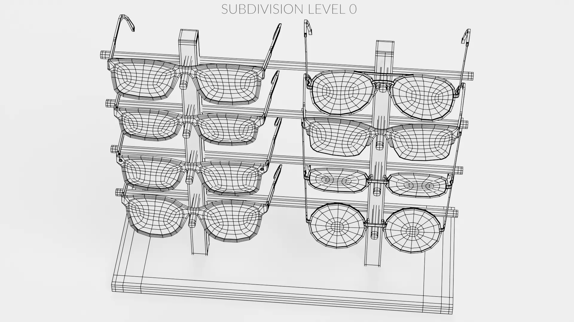-Glasses on Stand V2- 3D model_10